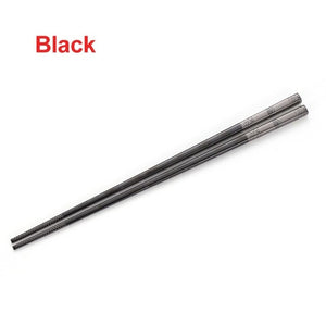 Designer Stainless Steel Chopsticks (1-Pair)