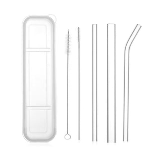 Glass Drinking Straws (3-Pack)
